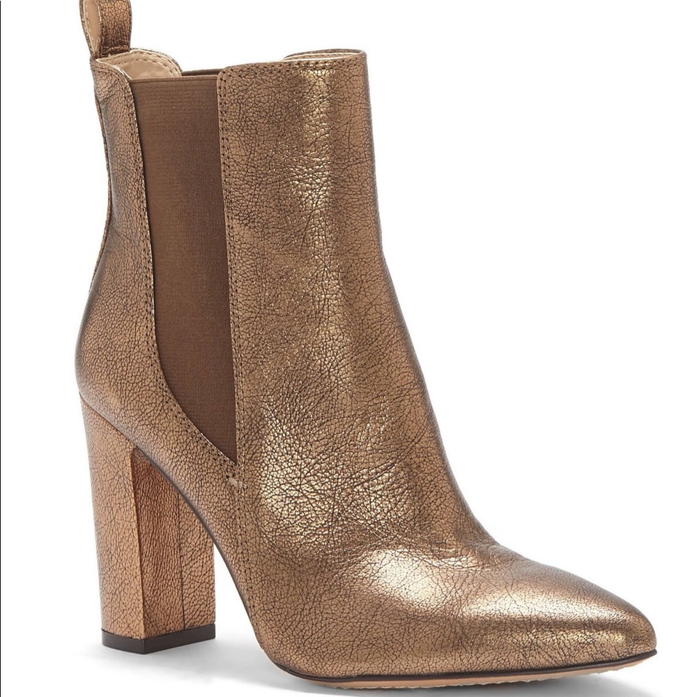 Vince Camuto VC Britsy Bronze Bootie Size 5.5